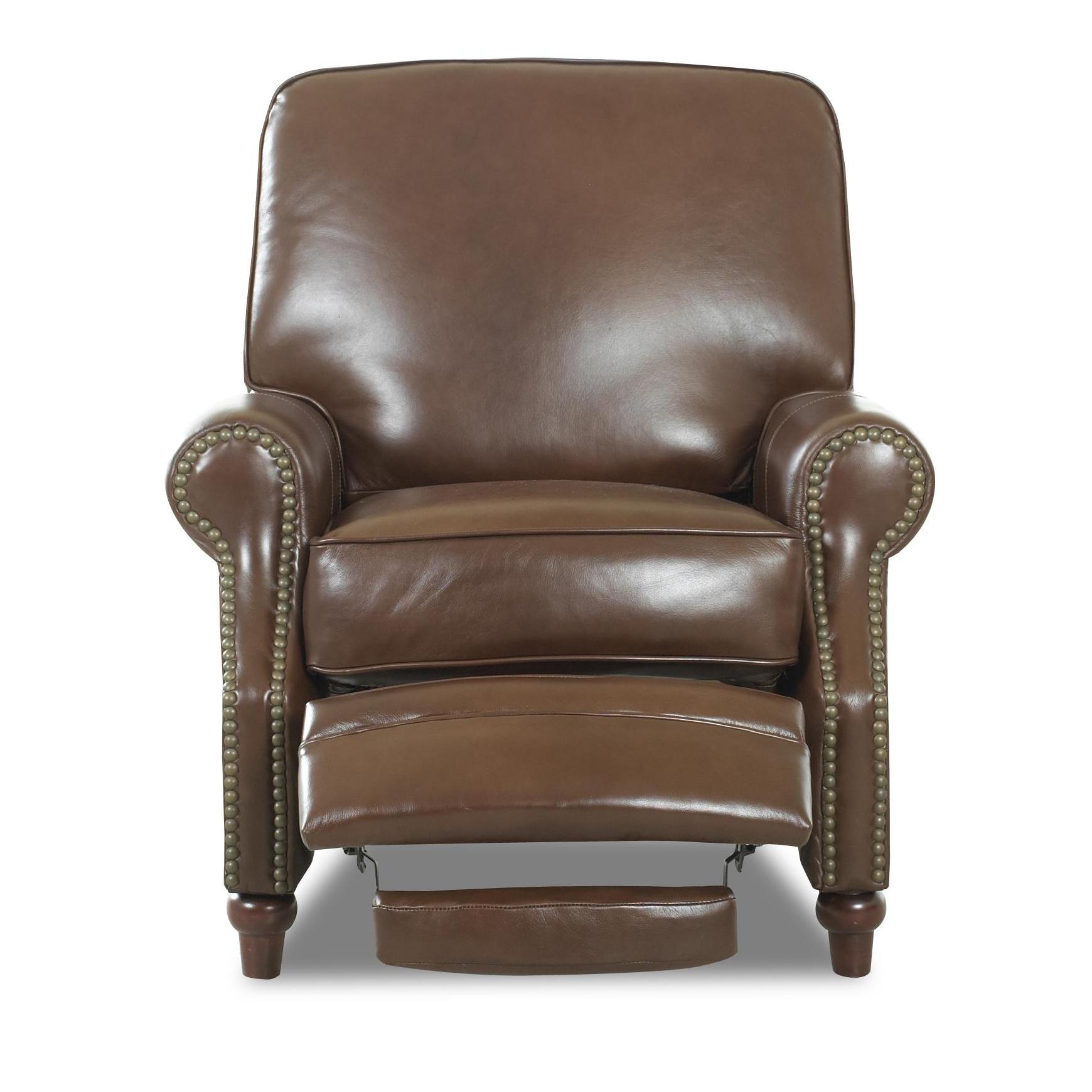Klaussner High Leg Recliners Delilah High Leg Recliner Colder's Furniture and Appliance High